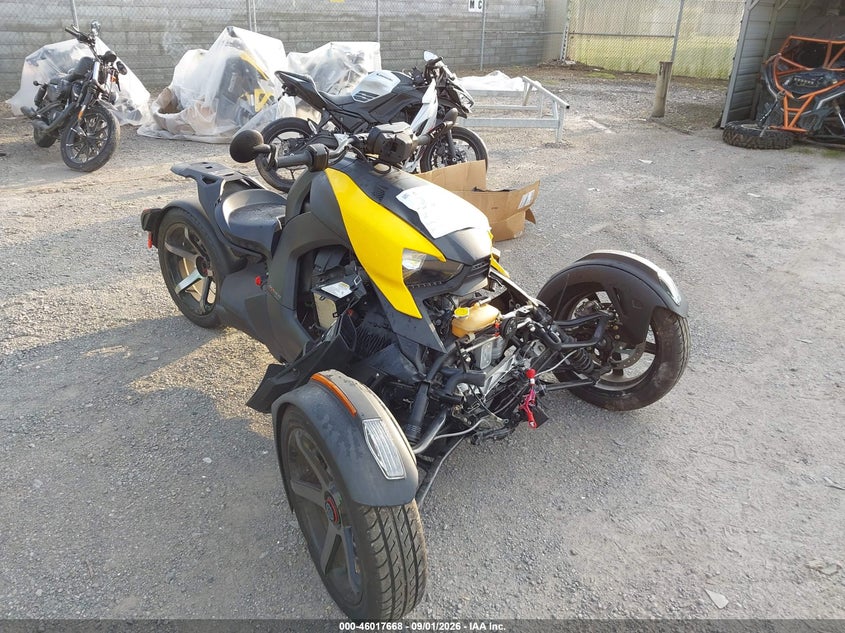 2023 Can-Am Ryker Sport, Front, IAAI, VIN 3JB2JEG40PJ002905