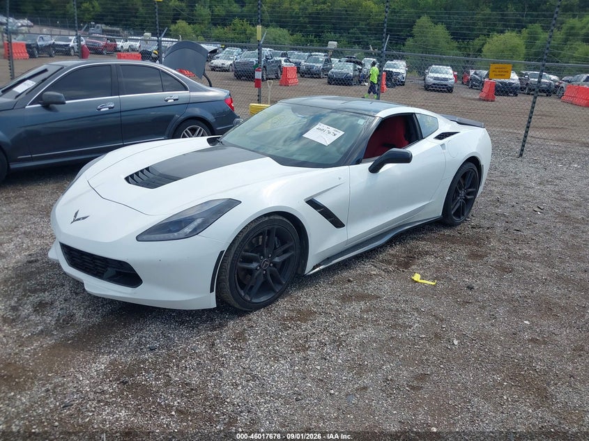 Vin: 1g1yk2d7xe5108841, lot: 46517069, chevrolet corvette stingray z51 20142