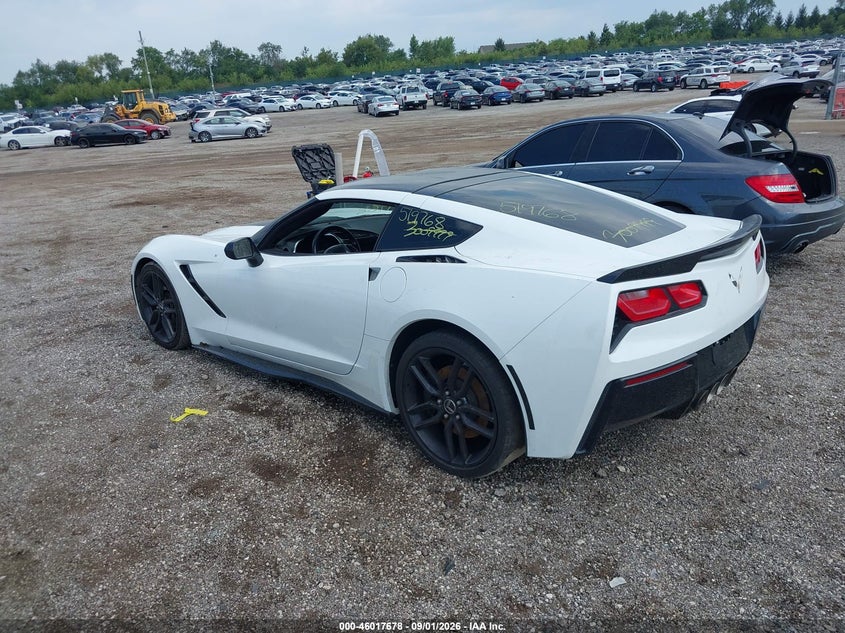 Vin: 1g1yk2d7xe5108841, lot: 46517069, chevrolet corvette stingray z51 20143
