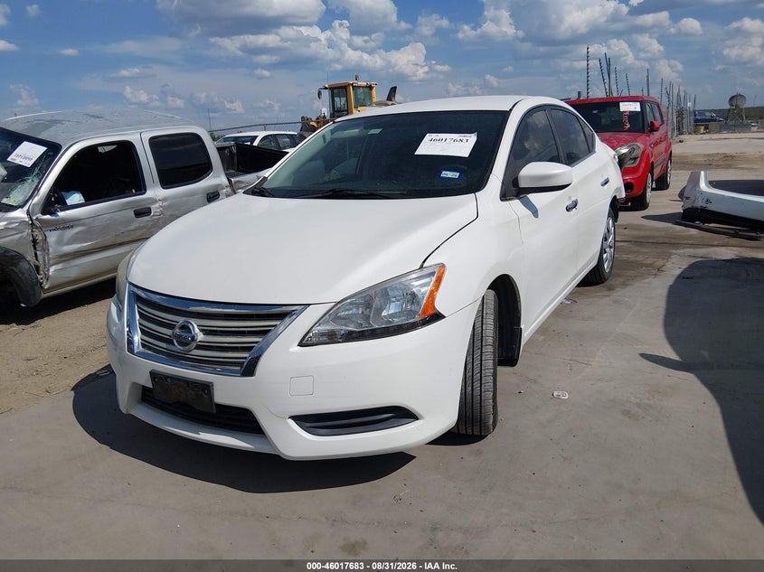 Vin: 3n1ab7ap8dl783289, lot: 46517073, nissan sentra sv 20132
