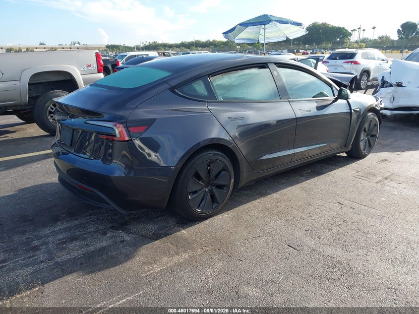 Vin: 5yj3e1ea9sf971105, lot: 46517085, tesla model 3 long range rear-wheel drive/standard rear-wheel drive 20254