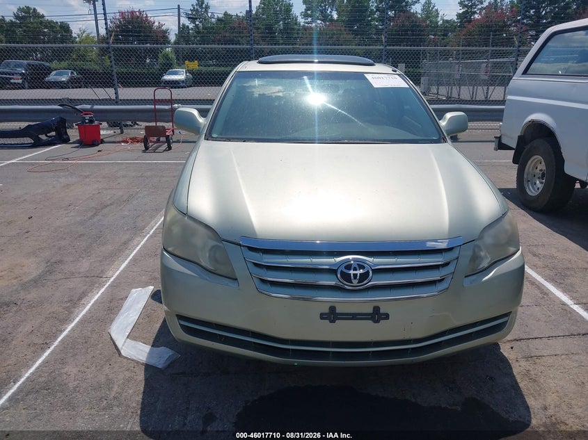 TOYOTA AVALON 2006 VIN 4T1BK36B46U107837