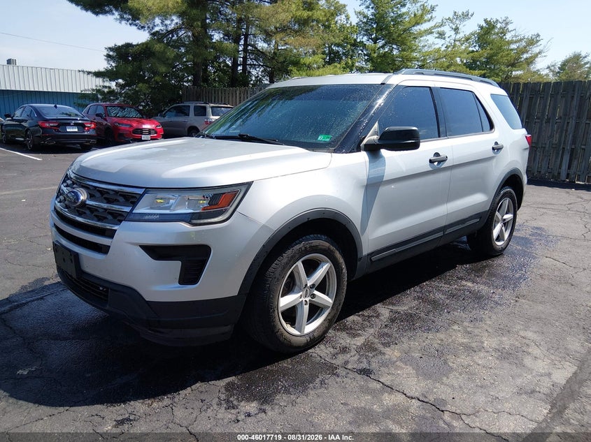 2018 Ford Explorer, Обычный износ, IAAI, VIN 1FM5K8BH7JGC57131 — фото 2