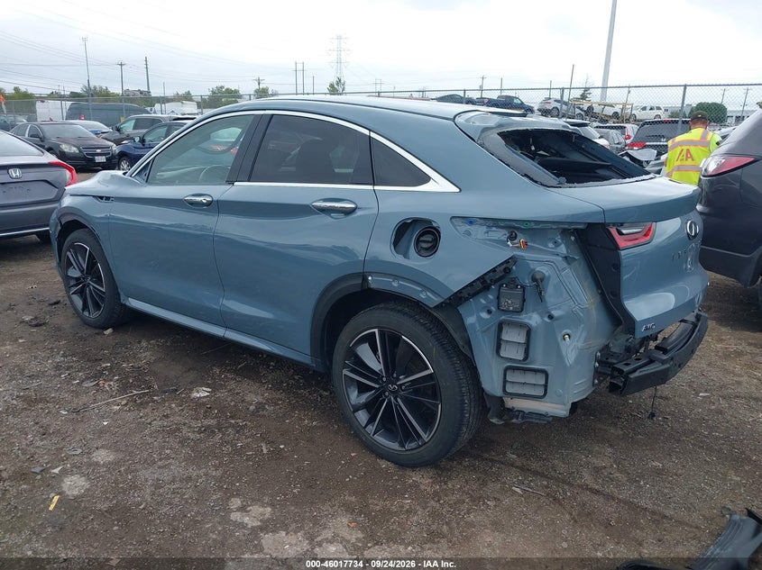 Vin: 3pcaj5jr2pf104481, lot: 46517125, infiniti qx55 luxe awd 20233