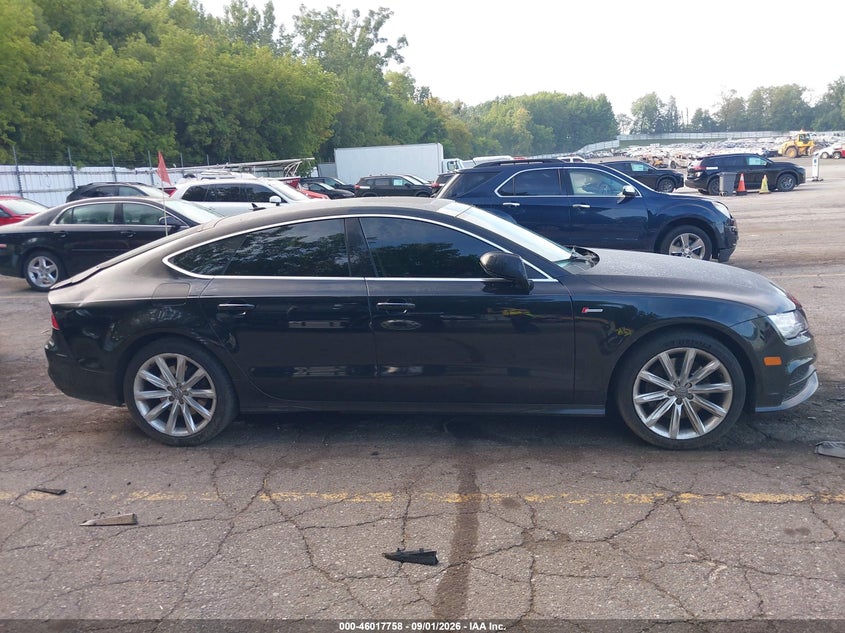 AUDI A7 2012 VIN WAU2GAFCXCN032986