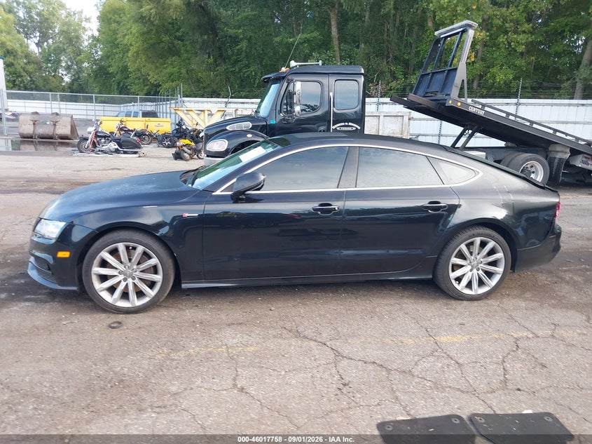 AUDI A7 2012 VIN WAU2GAFCXCN032986