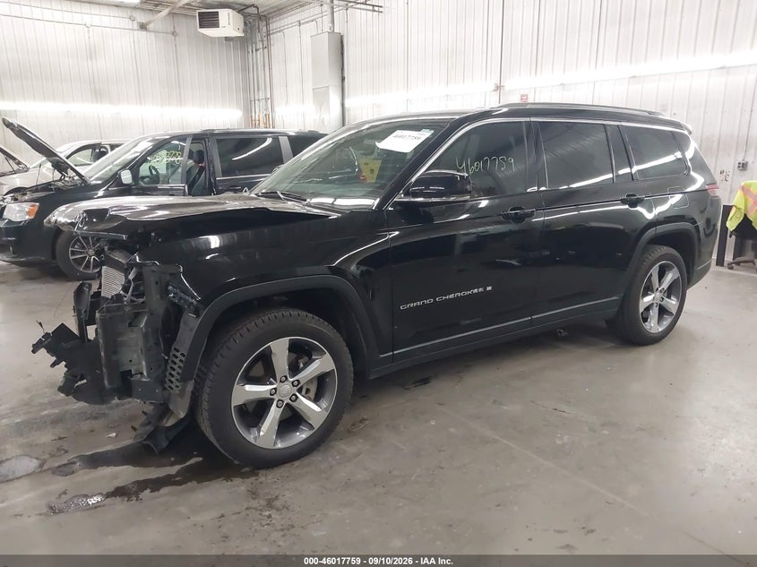 Vin: 1c4rjkbg4m8172873, lot: 46517150, jeep grand cherokee l limited 4x4 20212