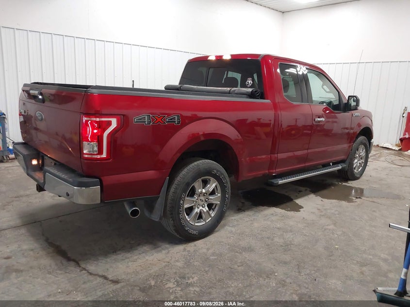 Vin: 1ftfx1ef2hfa98465, lot: 46517174, ford f-150 xlt 20174