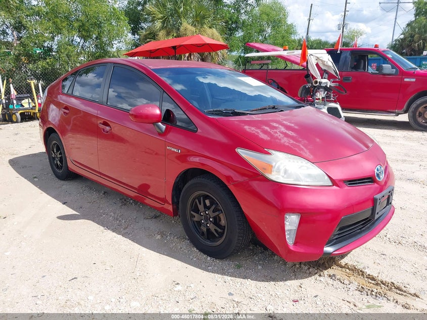 2013 TOYOTA PRIUS auction photo 1