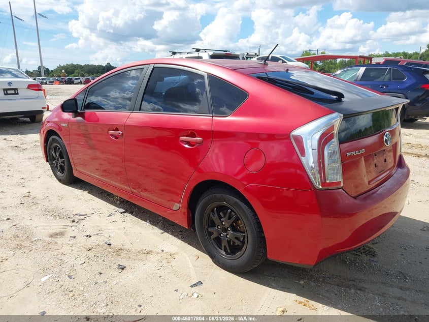 2013 TOYOTA PRIUS auction photo 3