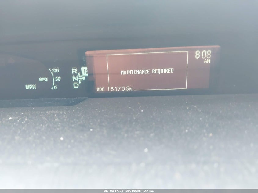 2013 TOYOTA PRIUS auction photo 7