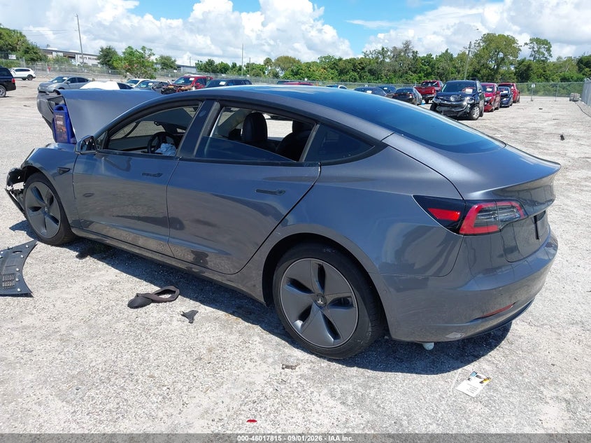 Vin: 5yj3e1eb5nf184147, lot: 46517206, tesla model 3 long range dual motor all-wheel drive 20223