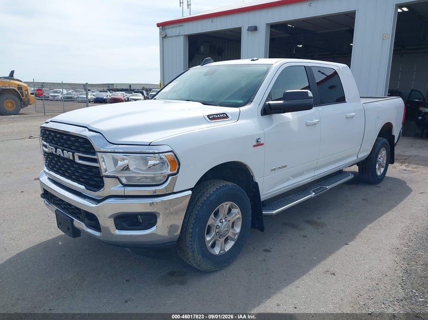 Vin: 3c6ur5ml1ng136866, lot: 46517214, ram 2500 big horn  4x4 6'4' box 20222