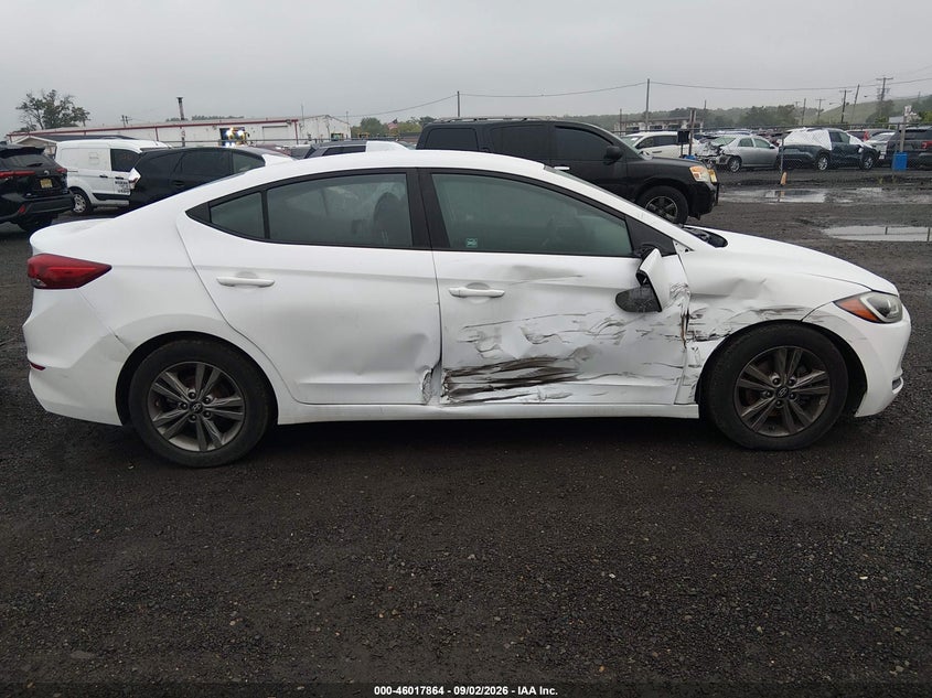 HYUNDAI ELANTRA 2018 VIN 5NPD84LF4JH291303