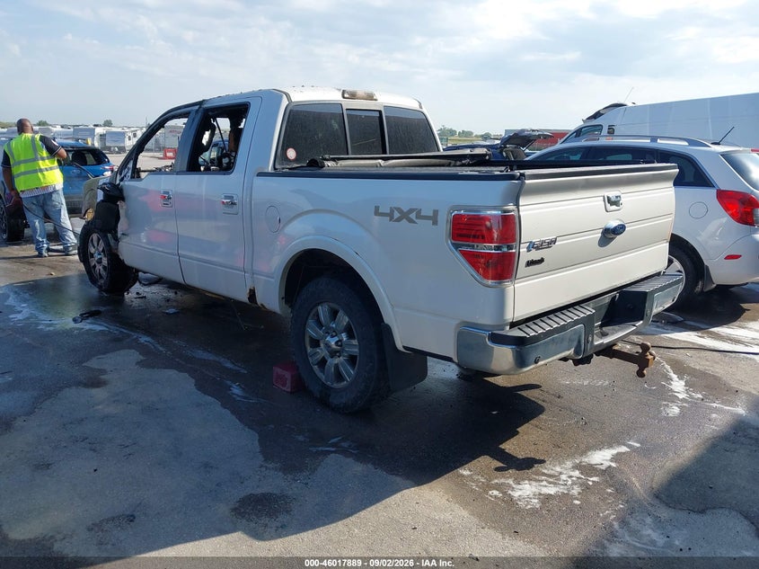Vin: 1ftfw1et3cfc78930, lot: 46517280, ford f-150 lariat 20123