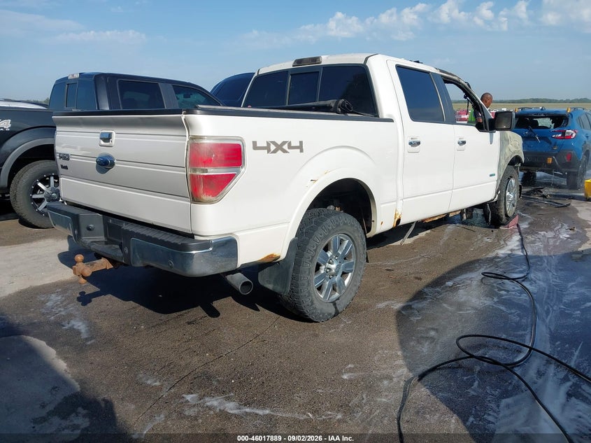 Vin: 1ftfw1et3cfc78930, lot: 46517280, ford f-150 lariat 20124