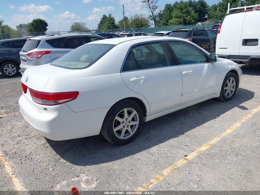 2003 HONDA ACCORD SEDAN 3.0L V-6 VVT, 240HP