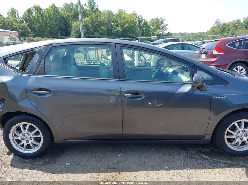 TOYOTA PRIUS V 2013 VIN JTDZN3EU1D3274334