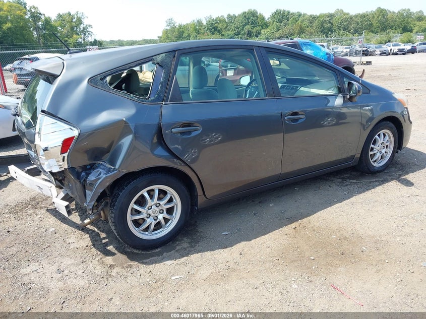 TOYOTA PRIUS V 2013 VIN JTDZN3EU1D3274334