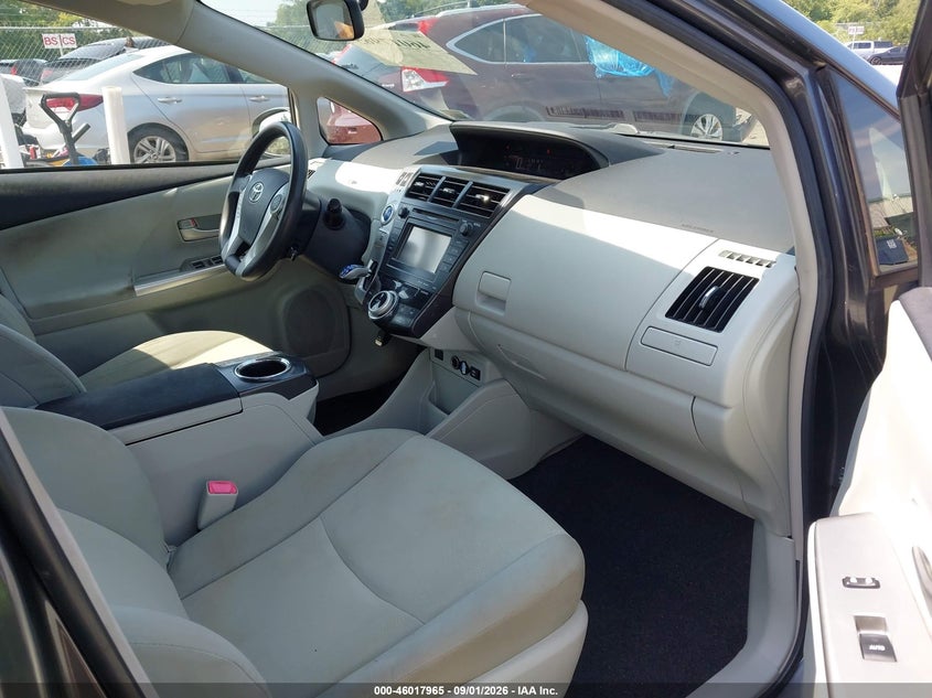 TOYOTA PRIUS V 2013 VIN JTDZN3EU1D3274334
