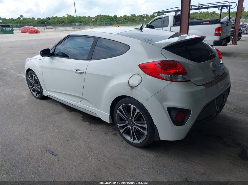 2016 HYUNDAI VELOSTER auction photo 3