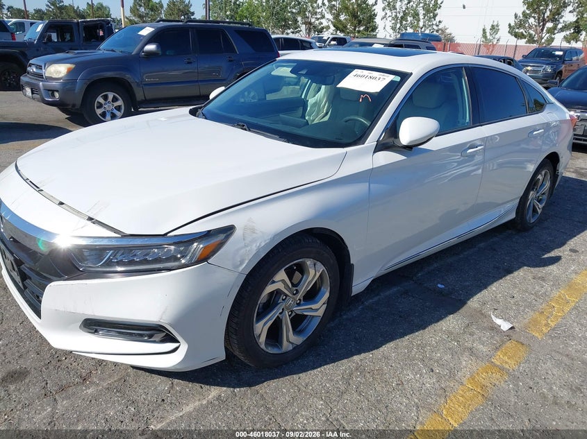 Vin: 1hgcv1f66ja090252, lot: 46517428, honda accord ex-l 20182