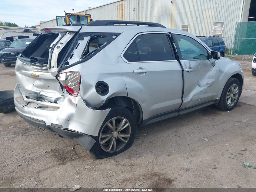 Vin: 2gnflfek6g6264704, lot: 46517440, chevrolet equinox lt 20164