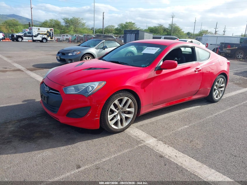 Vin: kmhht6kd7du097592, lot: 46517448, hyundai genesis 2.0t 20132