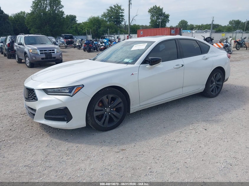 2021 ACURA TLX SEDAN 2.0L I-4 DI, DOHC, VVT, TURBO, PREMIUM , 272HP