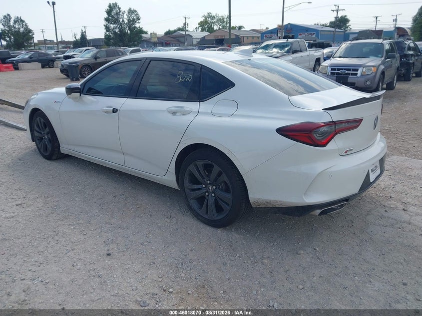 2021 ACURA TLX SEDAN 2.0L I-4 DI, DOHC, VVT, TURBO, PREMIUM , 272HP