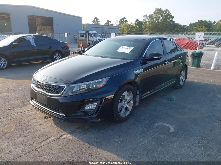 2014 KIA OPTIMA HYBRID auction photo 2