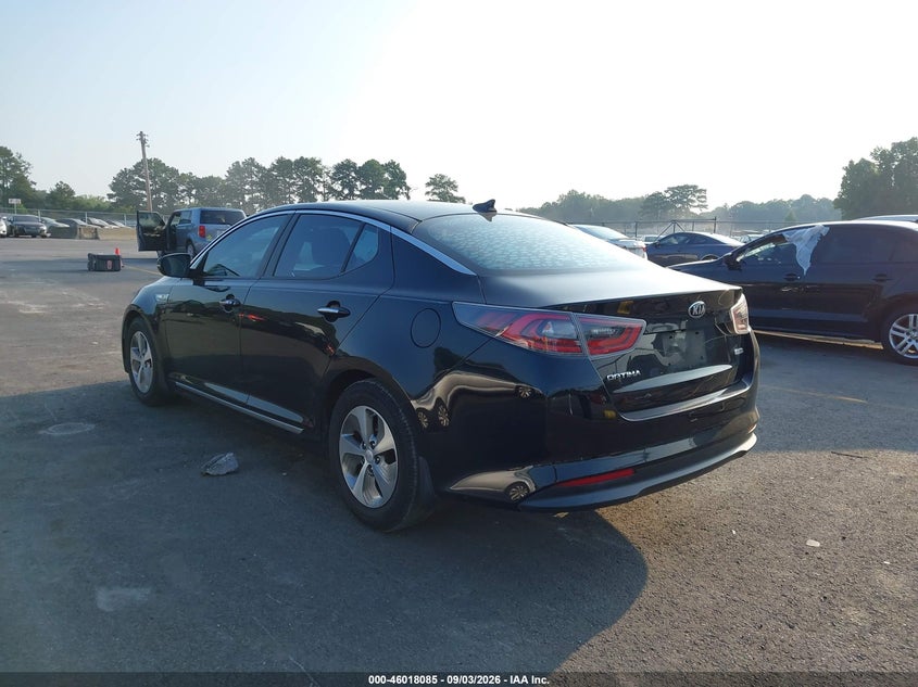 2014 KIA OPTIMA HYBRID auction photo 3