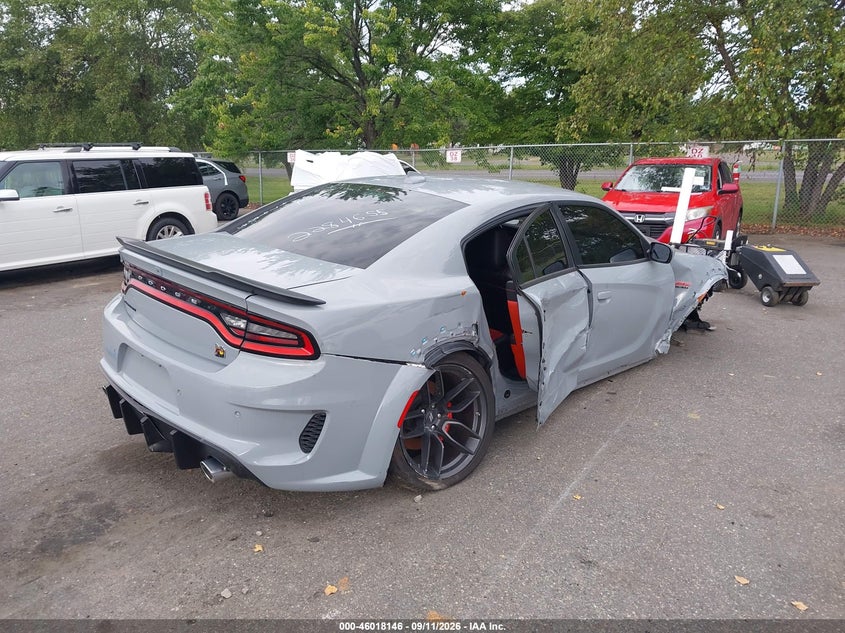 Vin: 2c3cdxgj9nh147983, lot: 46517538, dodge charger scat pack widebody 20224