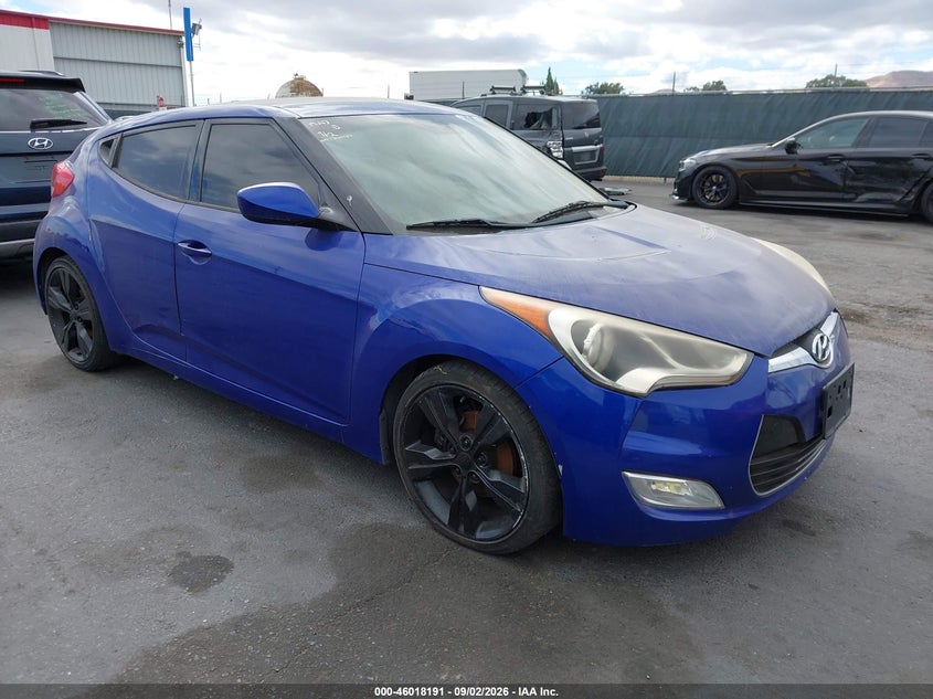 Vin: kmhtc6ad8cu057631, lot: 46517582, hyundai veloster base w/black 2012 img_1
