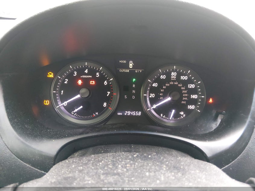 2012 LEXUS ES 350 auction photo 7