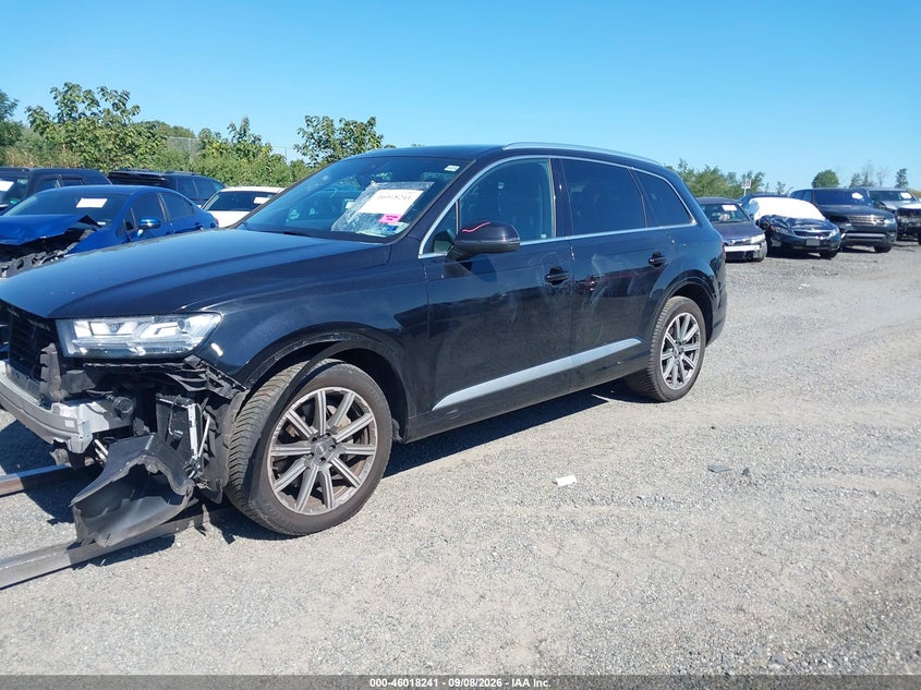 Vin: wa1laaf75hd046958, lot: 46517632, audi q7 3.0t premium 20172