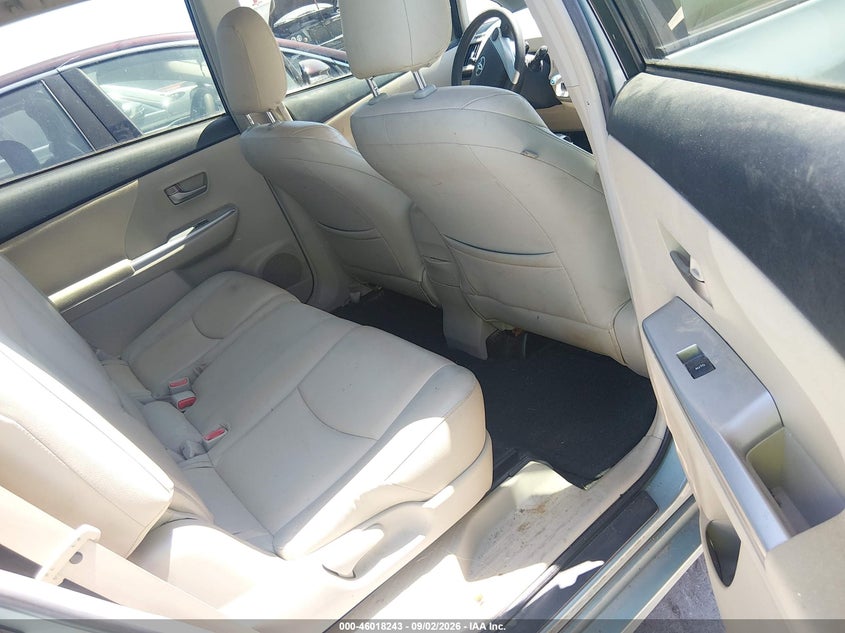 TOYOTA PRIUS V 2013 VIN JTDZN3EU1D3261549