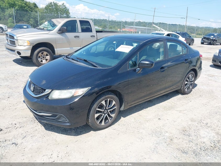 2015 HONDA CIVIC auction photo 2