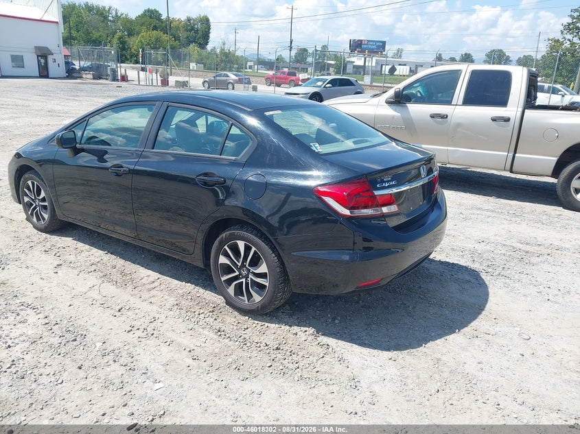 2015 HONDA CIVIC auction photo 3
