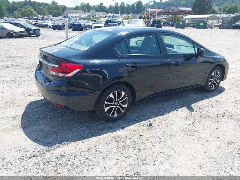 2015 HONDA CIVIC auction photo 4
