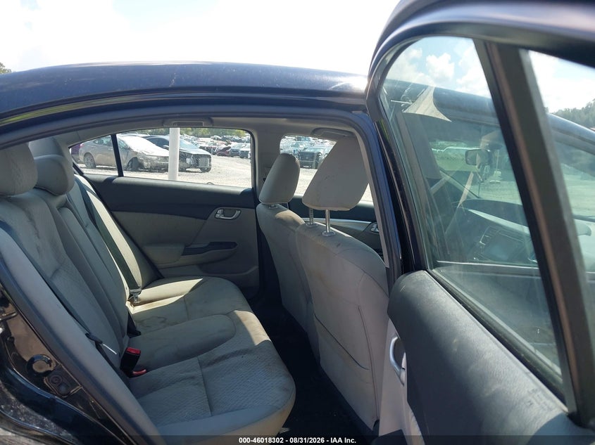 2015 HONDA CIVIC auction photo 8