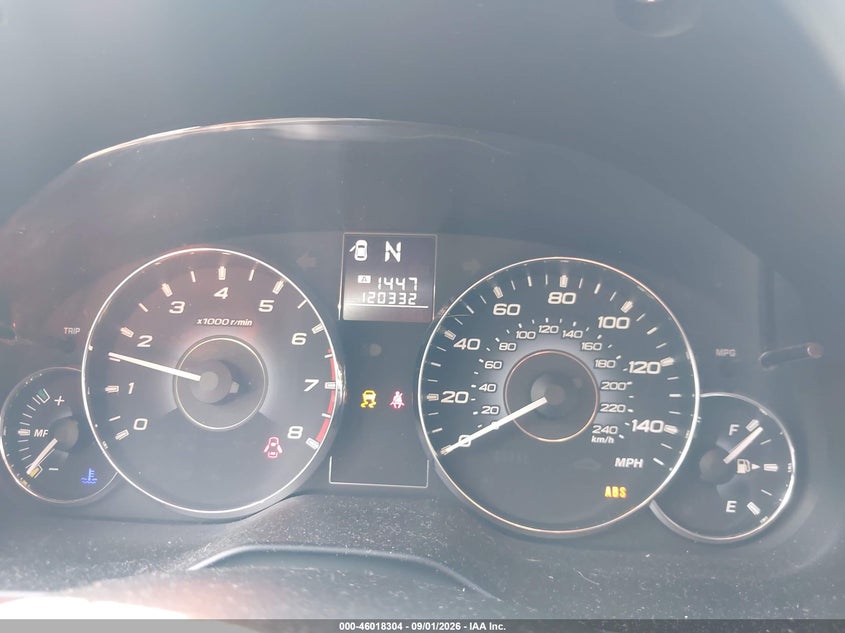 2010 SUBARU OUTBACK auction photo 7