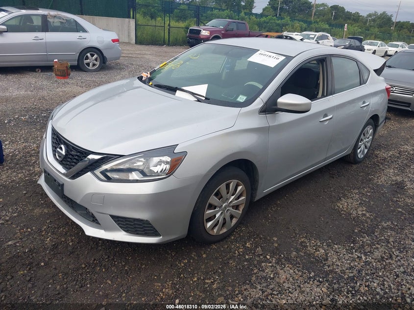 2018 NISSAN SENTRA auction photo 2