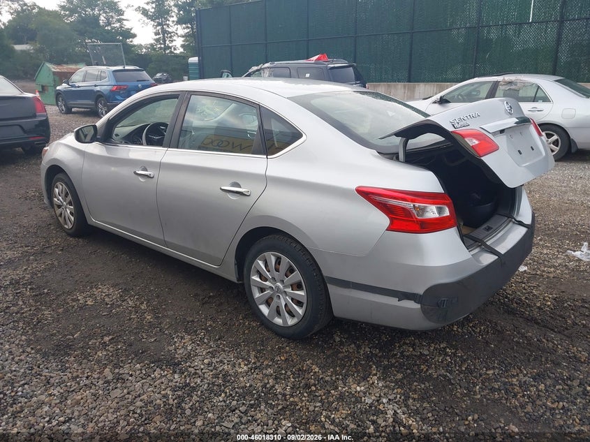 2018 NISSAN SENTRA auction photo 3