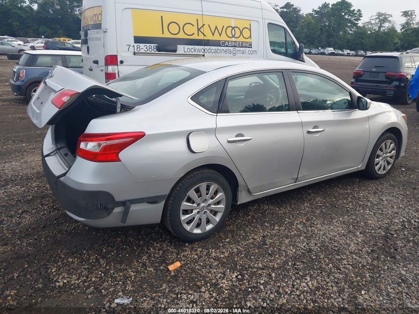 2018 NISSAN SENTRA auction photo 4