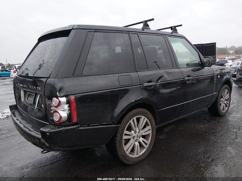 Vin: salmf1d49ba359095, lot: 46517709, land rover range rover hse 20114