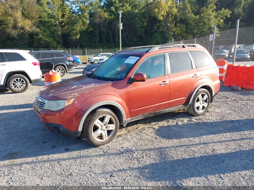 2010 SUBARU FORESTER auction photo 2