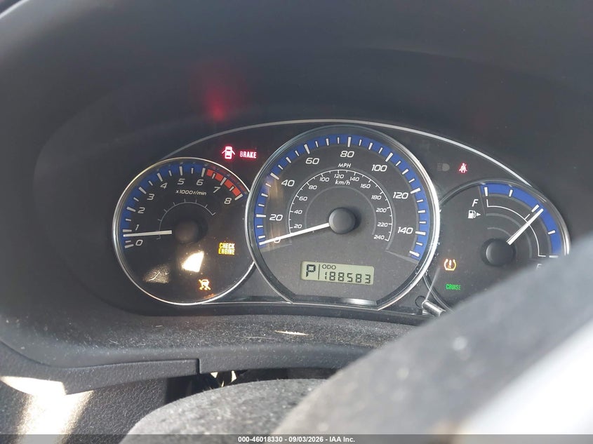 2010 SUBARU FORESTER auction photo 7