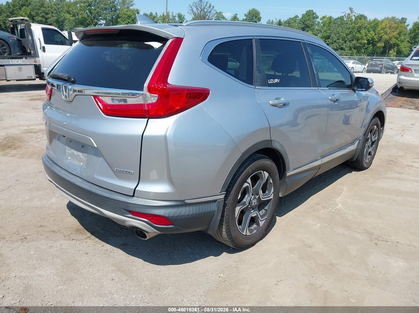 Vin: 7farw1h99je021001, lot: 46517752, honda cr-v touring 20184