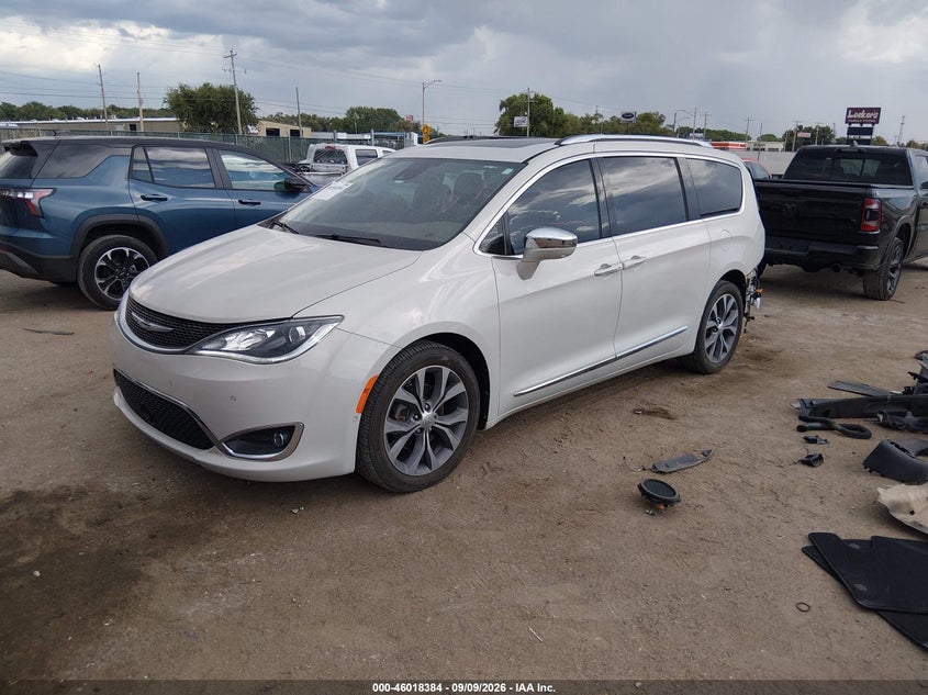 Vin: 2c4rc1gg6hr643462, lot: 46517775, chrysler pacifica limited 20172